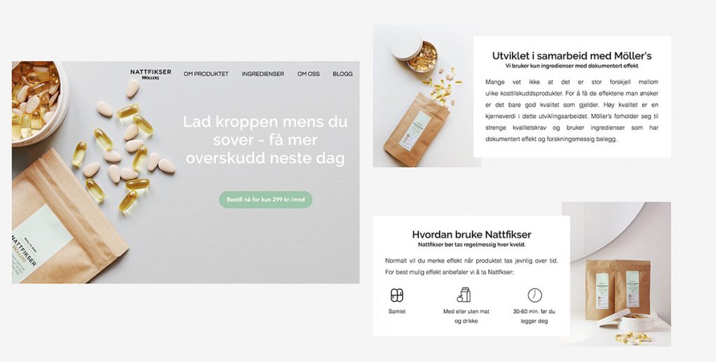 orkla nattfikser piller produkt